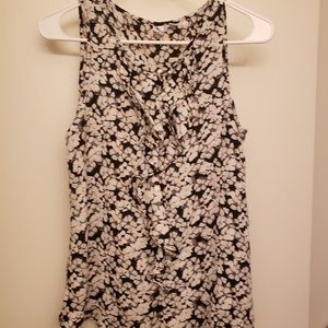 Floral Sleeveless Blouse